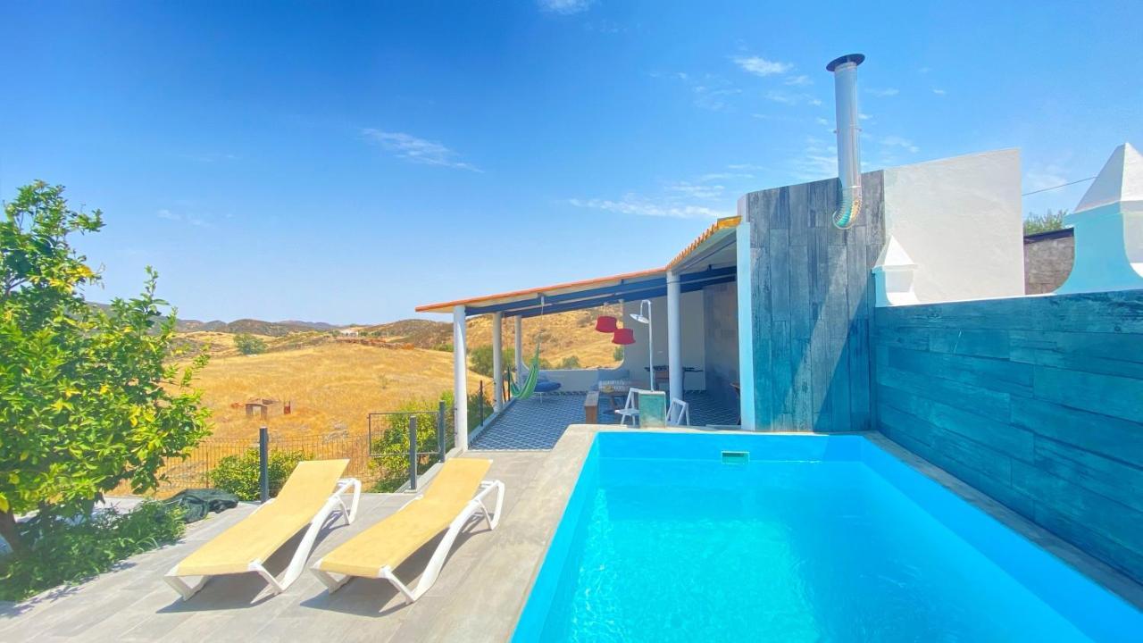 Casa Dos Chocalhos-Piscina-Perto Praia Fluvial-Vista Incrivel E Sossego Mértola Eksteriør bilde